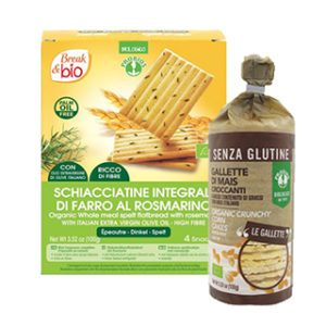 Gallette crackers biscotti e snack salati